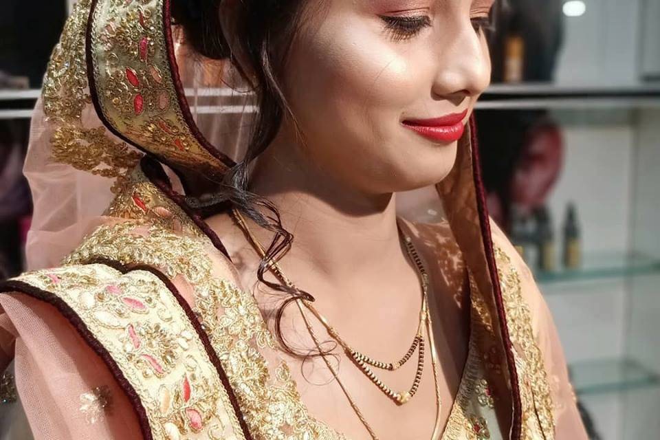 Bridal makeup