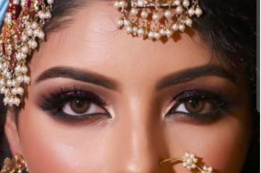 Bridal makeup