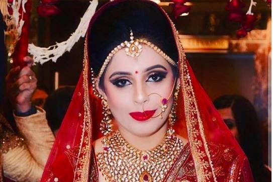 Bridal makeup