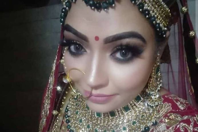 Bridal makeup