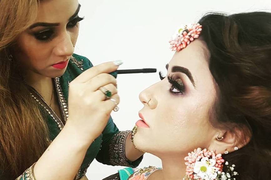 Bridal makeup