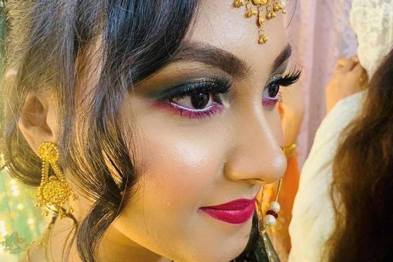 Bridal makeup