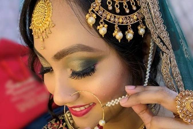 Bridal makeup