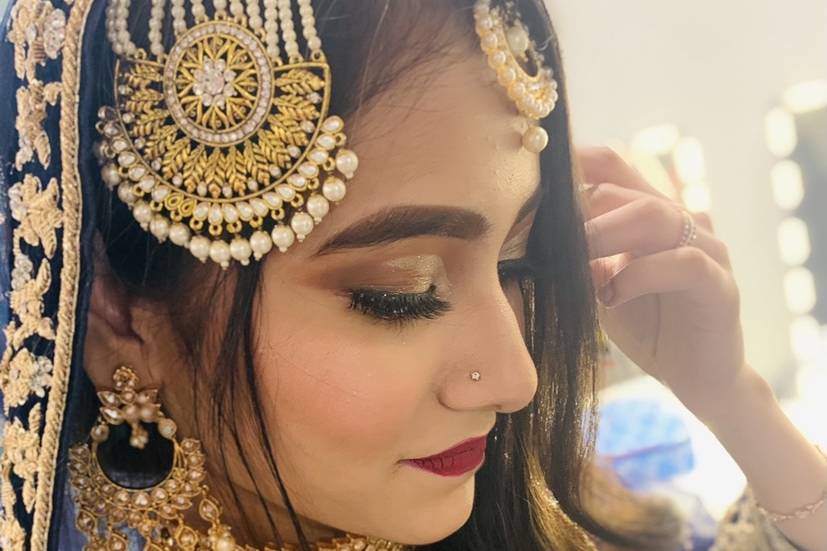 Bridal makeup