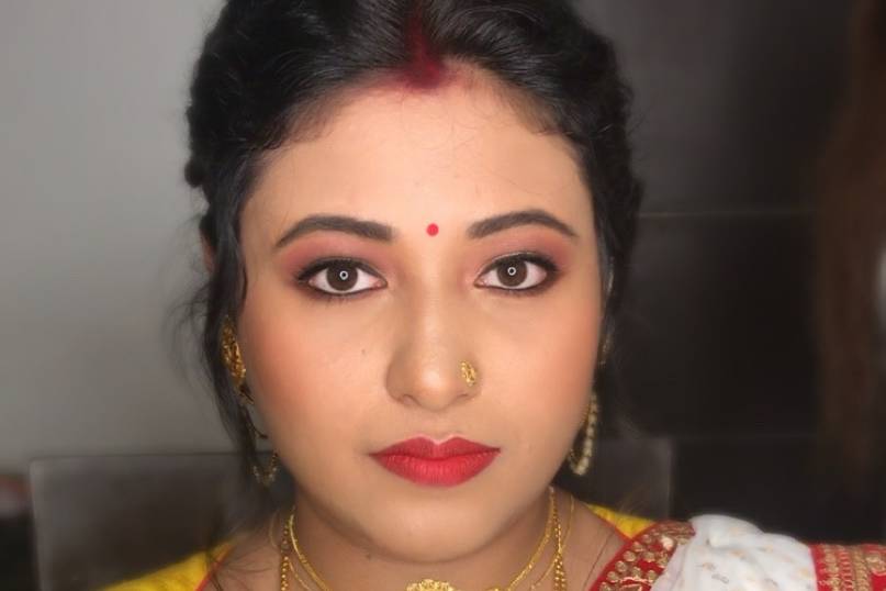 Bridal makeup