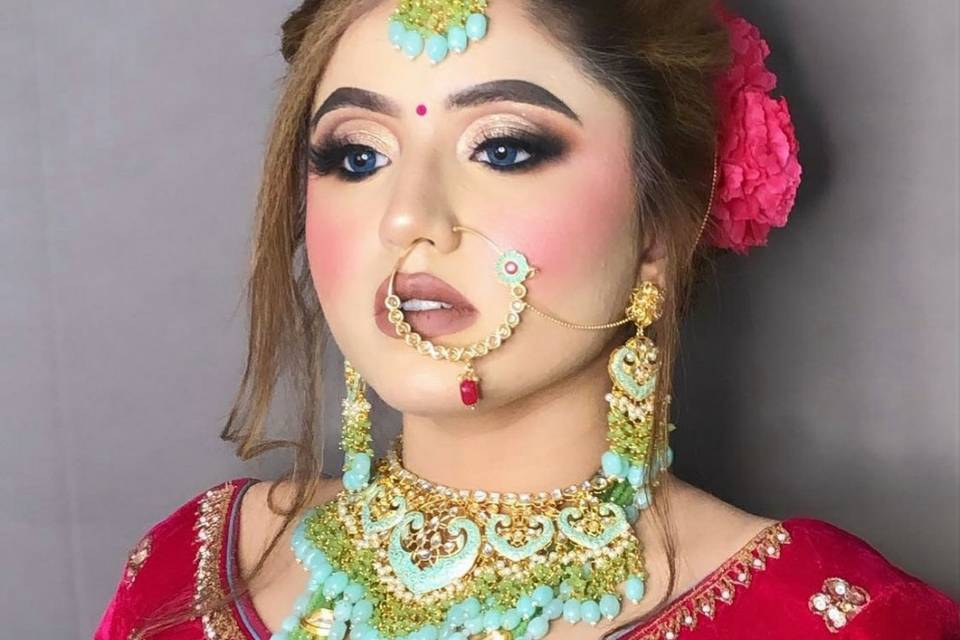 Bridal look