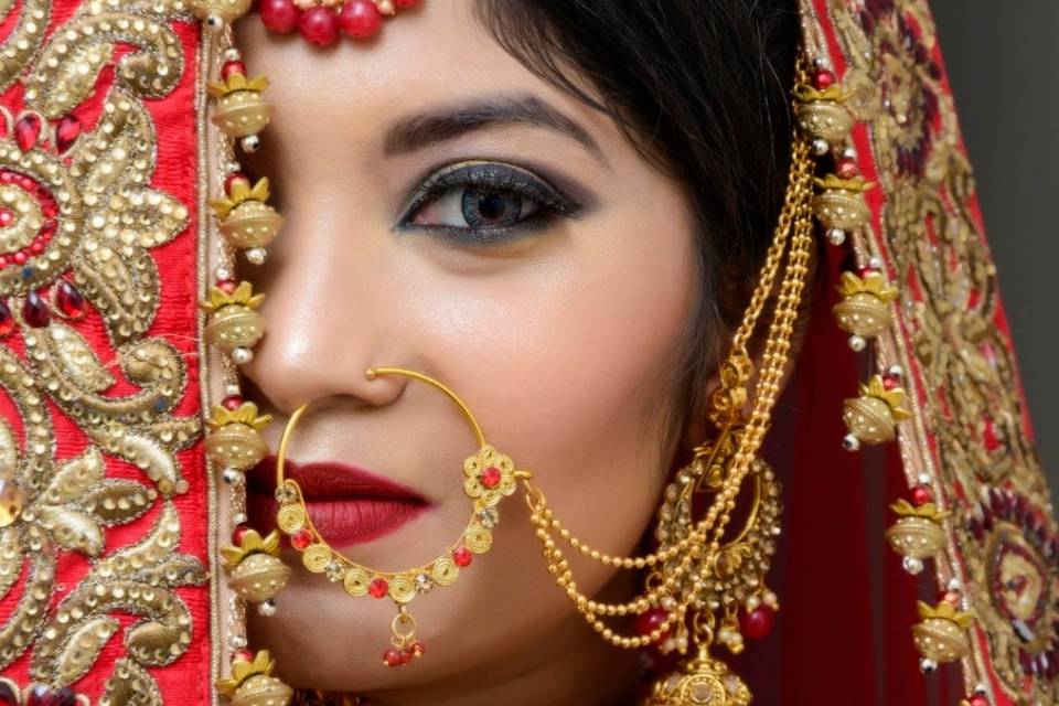 Bridal makeup