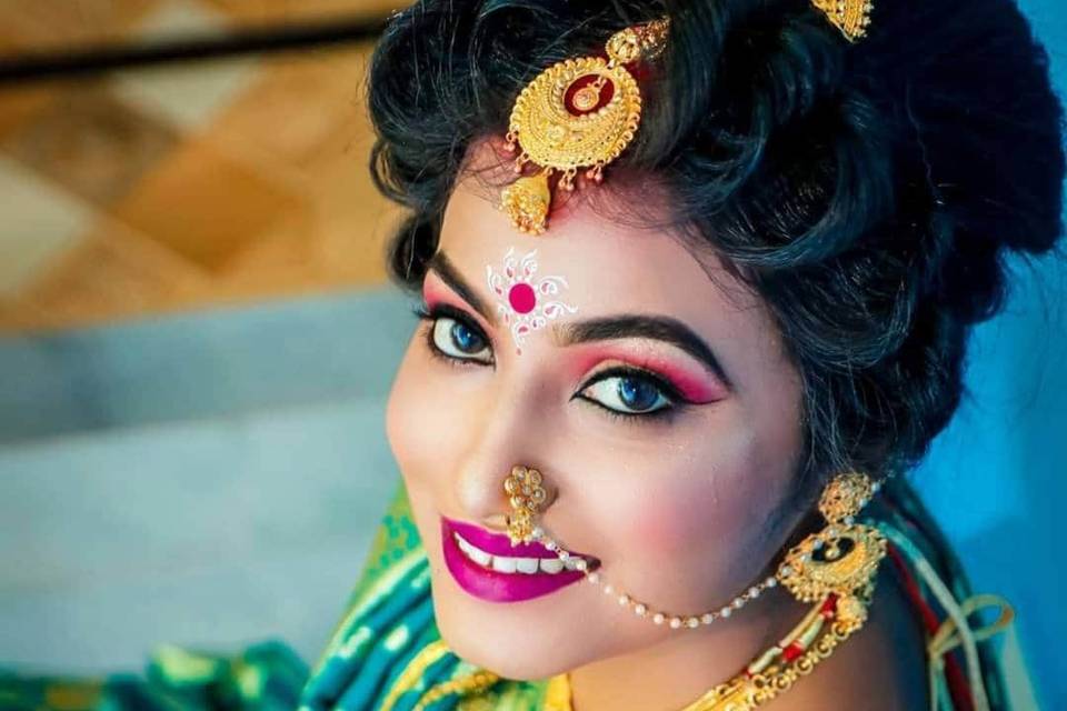 Bridal makeup