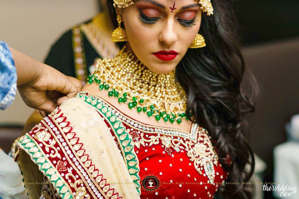 Bridal makeup