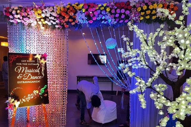 Venue set-up