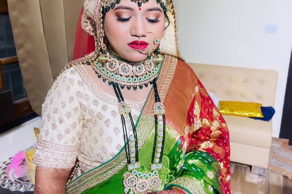 Bridal look