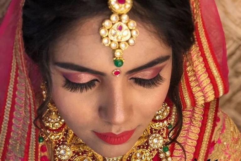 Bridal makeup