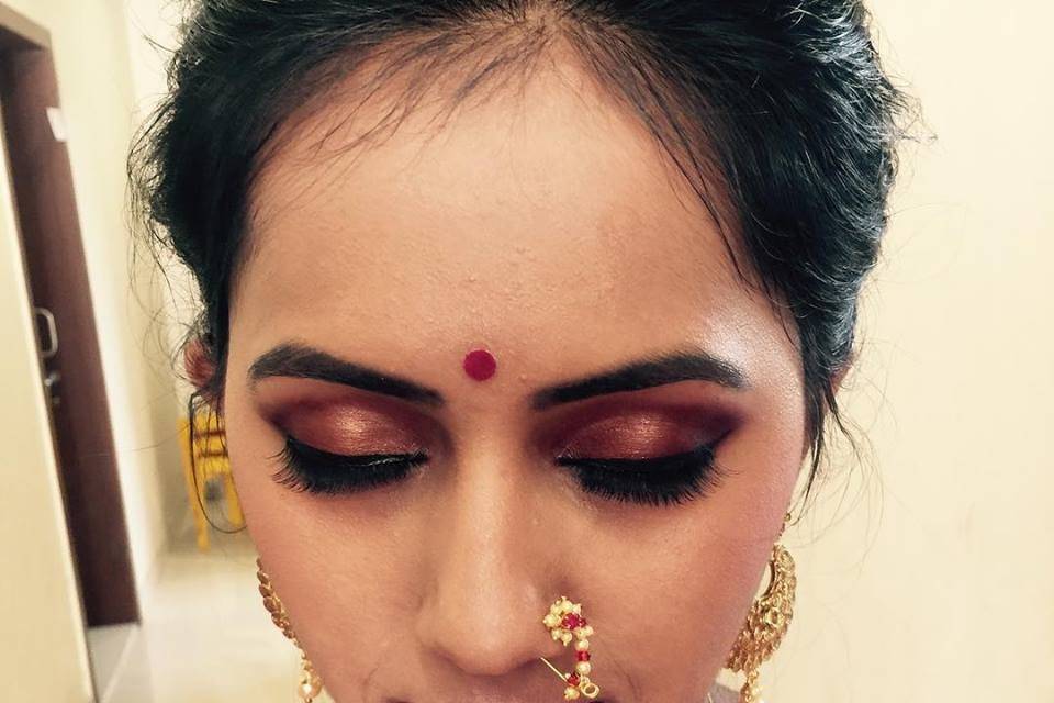 Bridal makeup