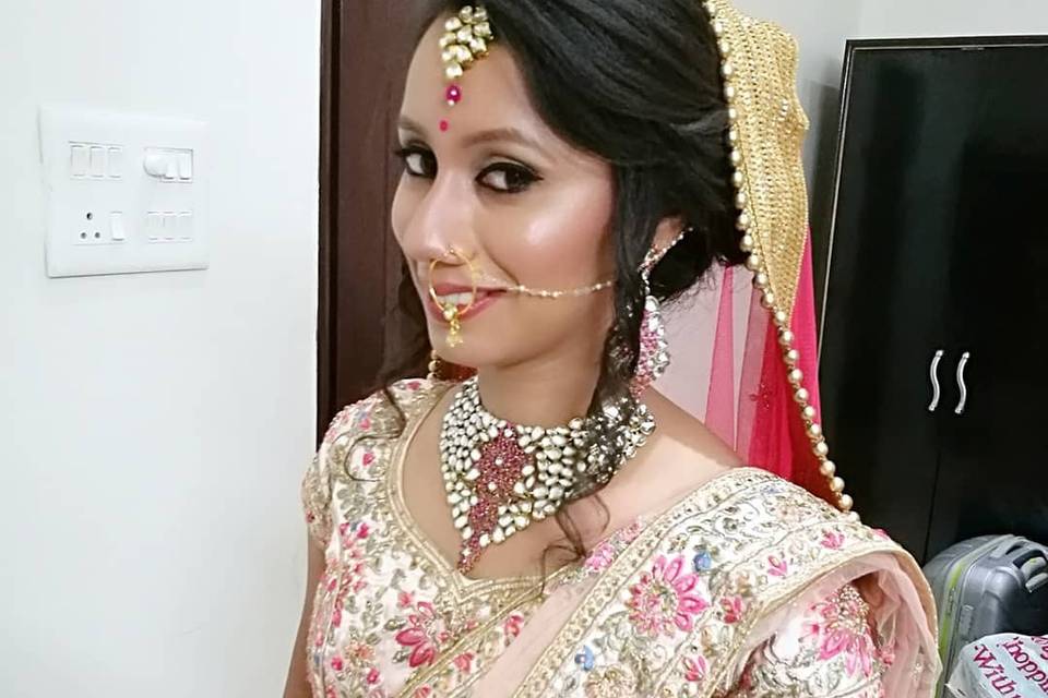 Bridal makeup