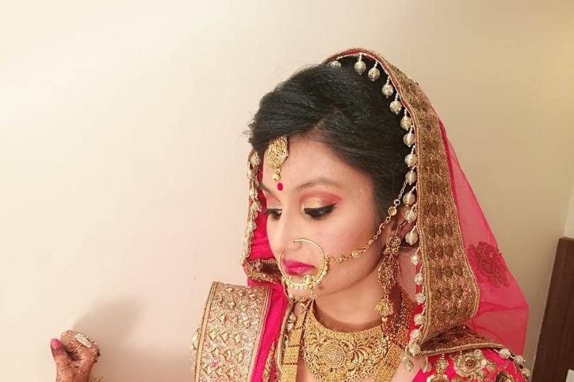 Bridal makeup