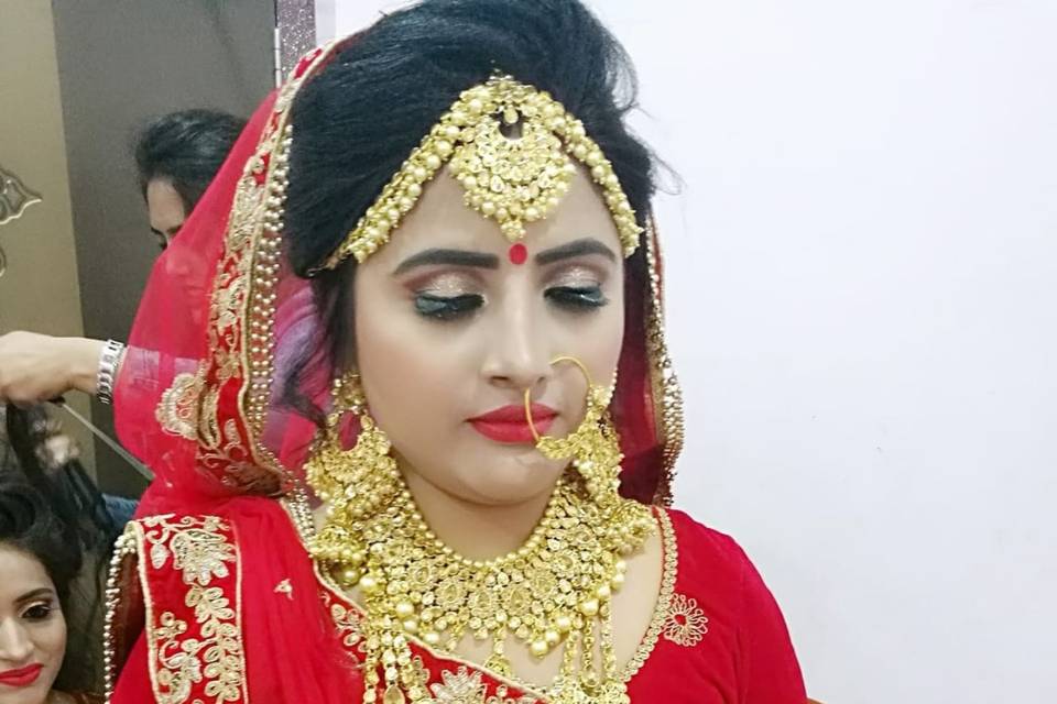 Bridal makeup