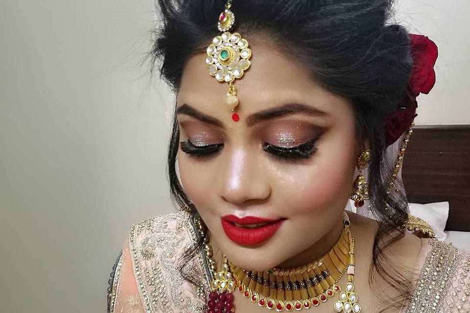 Bridal makeup