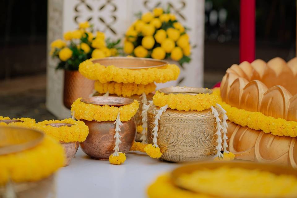 Haldi decor