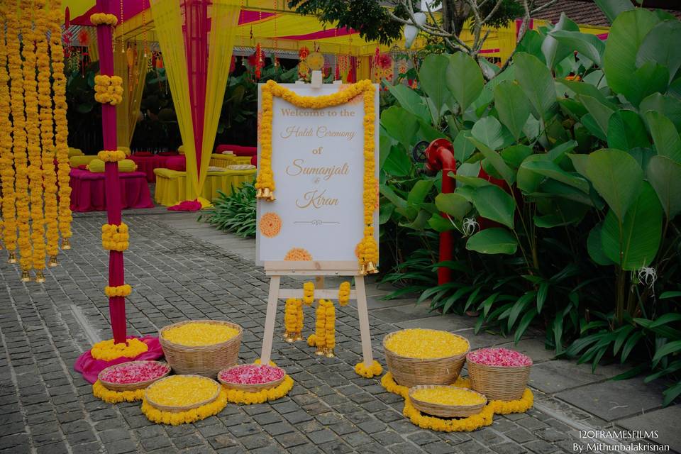 Haldi decor