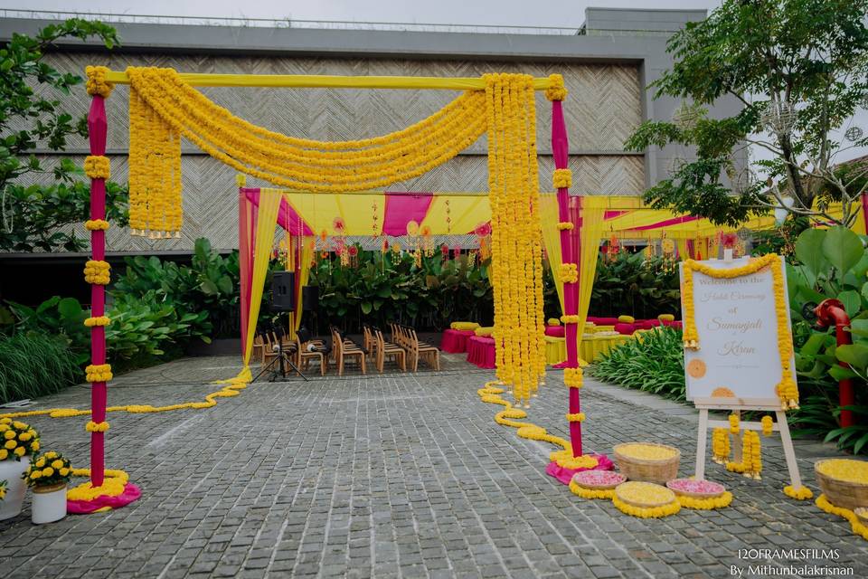 Haldi decor