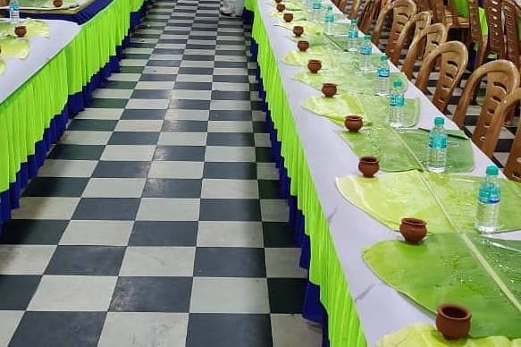 Catering setup