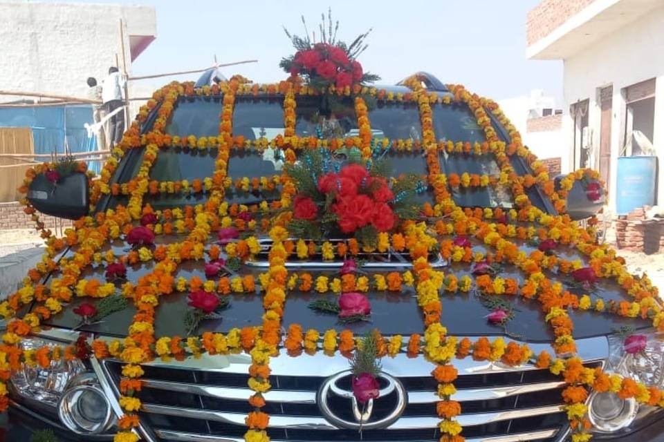 Fortuner for wedding