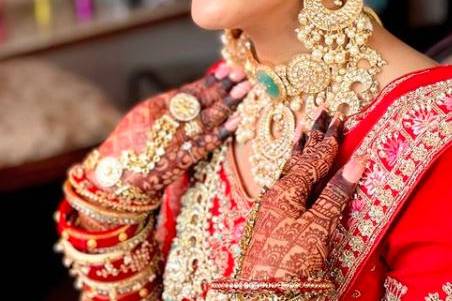 Bridal makeup