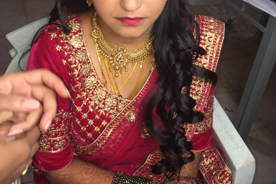 Bridal makeup