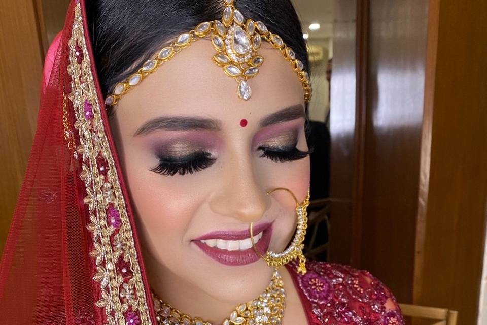 Bridal makeup