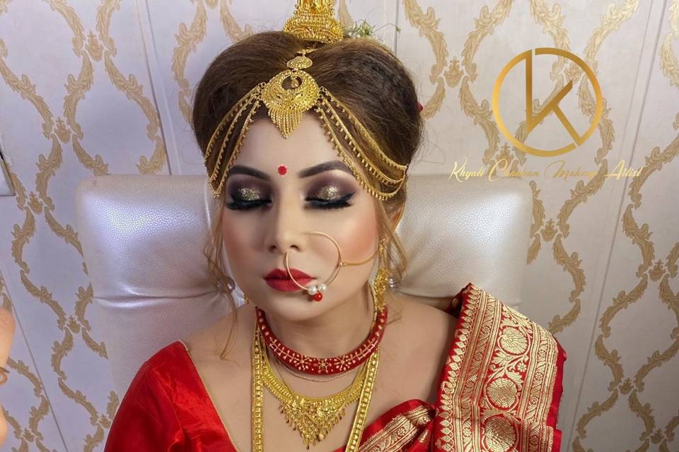 Bengali bridal makeup