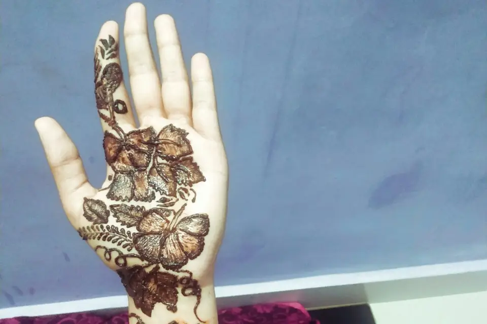 Barbie mehndi design ✨ #barbiegirl #barbiedoll #Mehndi #punjabitiktok ... |  TikTok