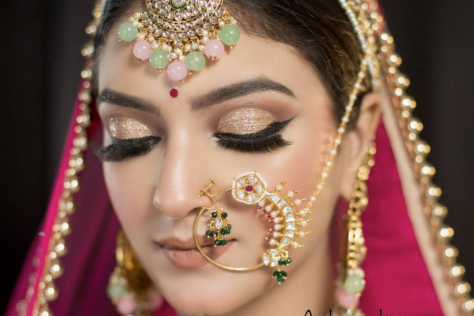 Bridal makeup