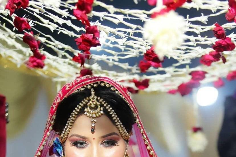 Bridal makeup