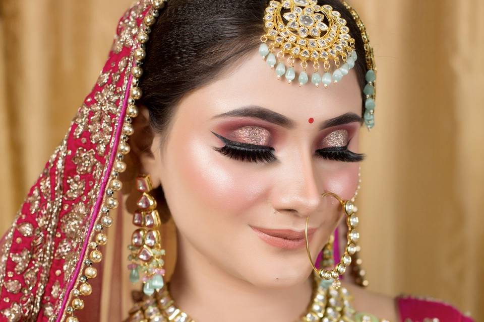 Bridal makeup