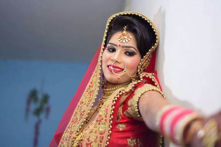 Bridal makeup