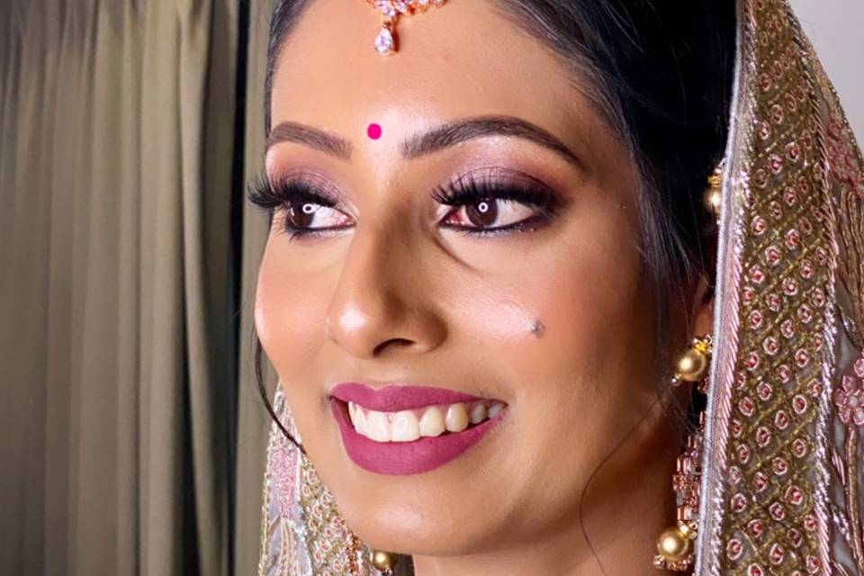 Bride Minal reception look