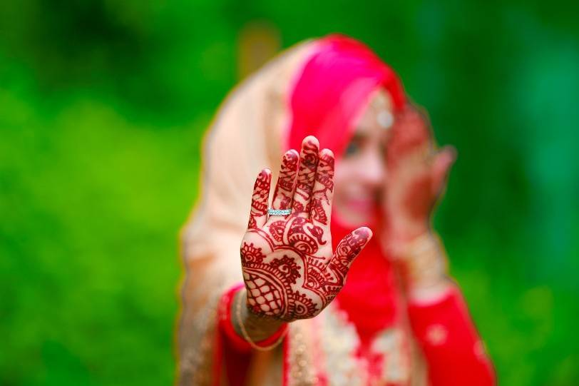 Mehndi shot