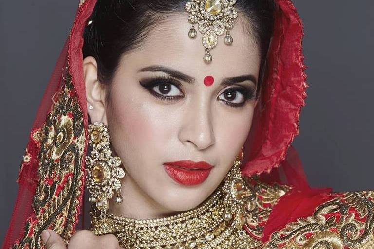 Bridal makeup