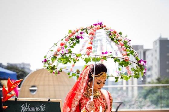 Bride's entry