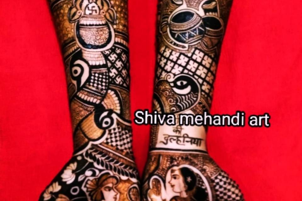 Shiva Mehandi Art