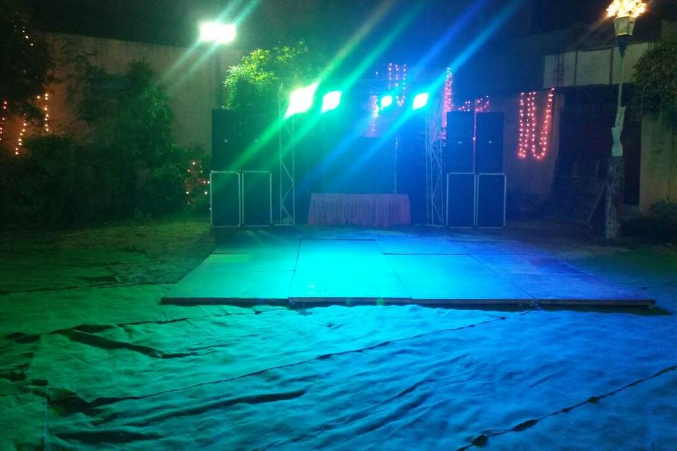 Dj and dance floor