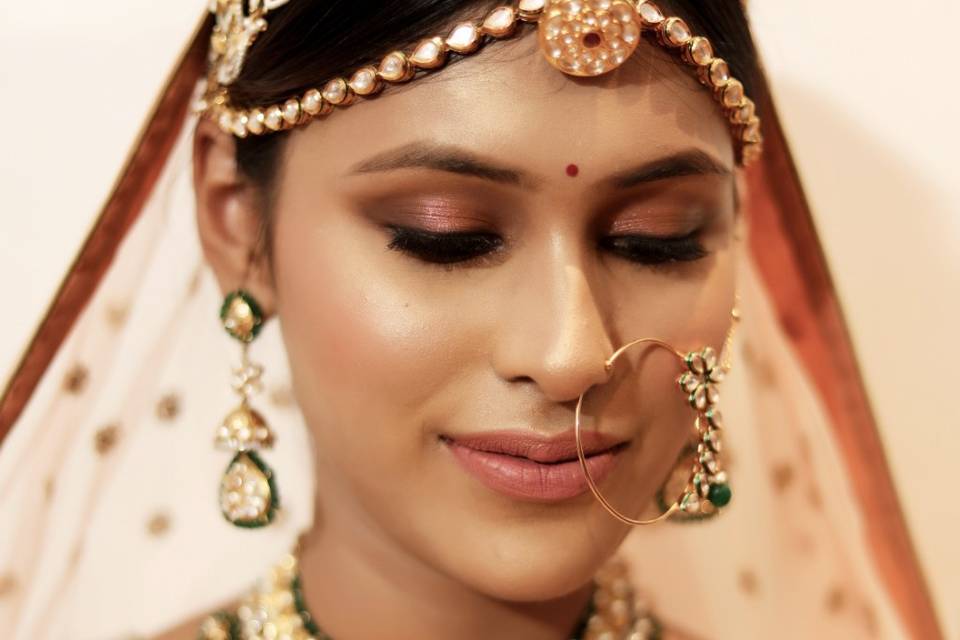 Royal bridal makeup