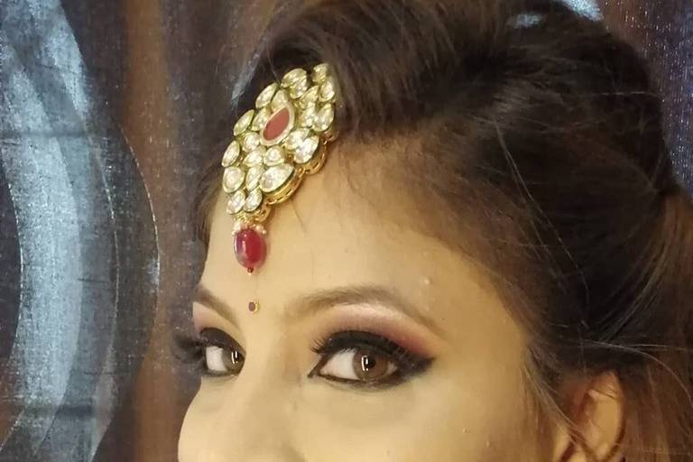 Bridal makeup