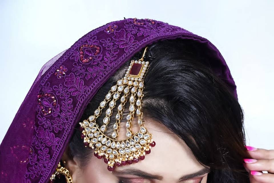 Bridal makeup