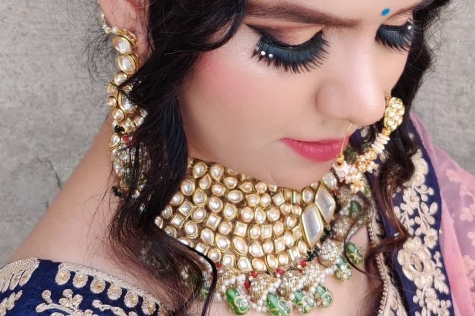 Bridal makeup