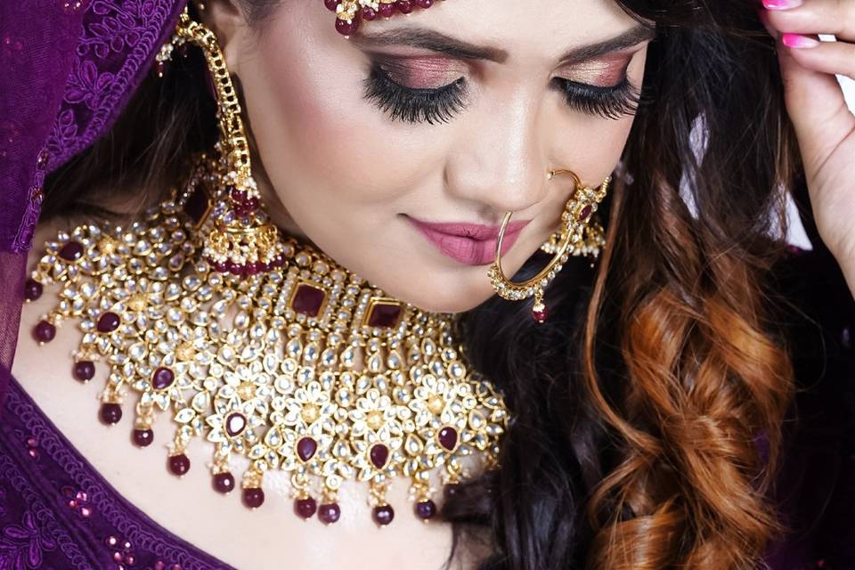 Bridal makeup