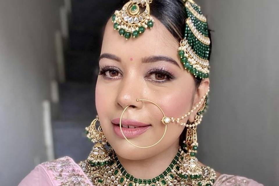 Bridal makeup