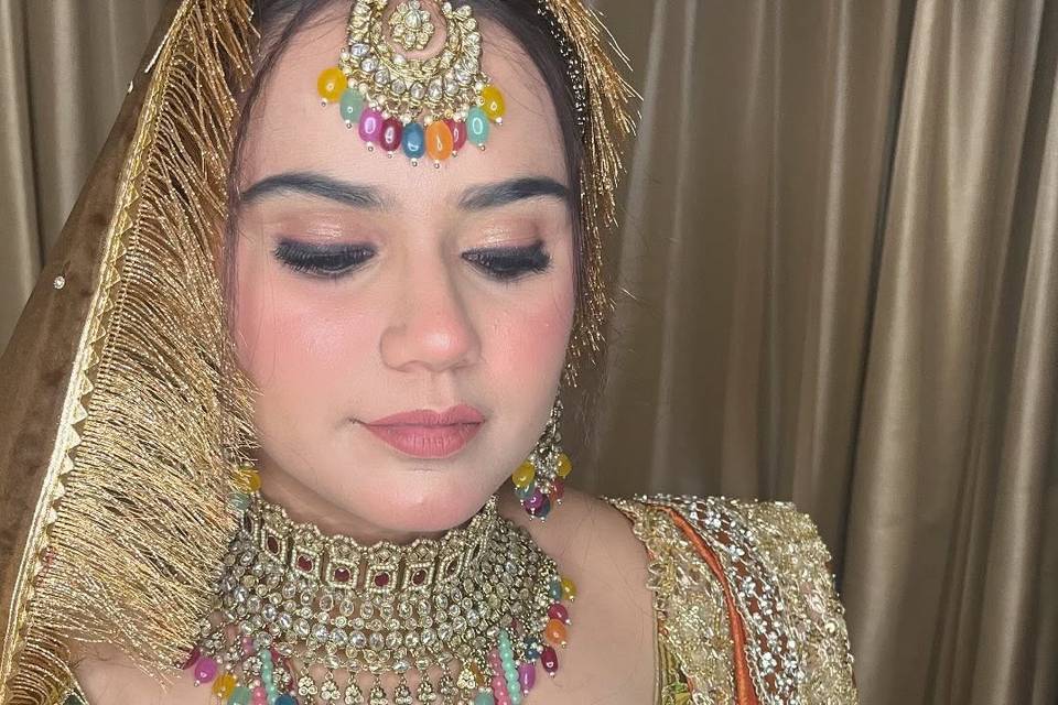Bridal makeup