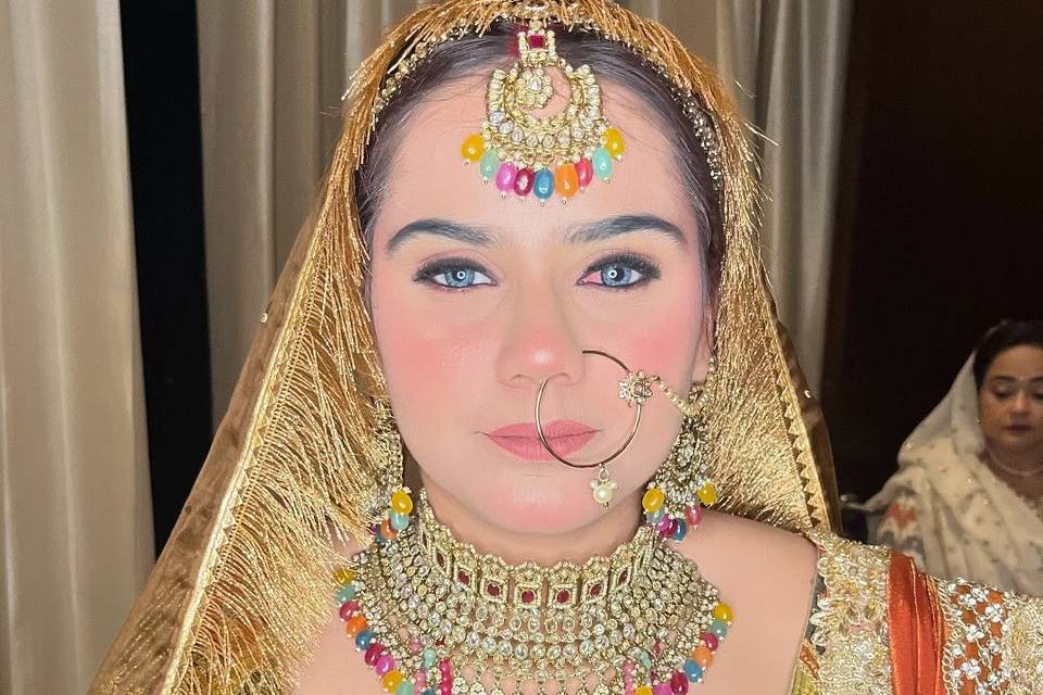 Bridal makeup