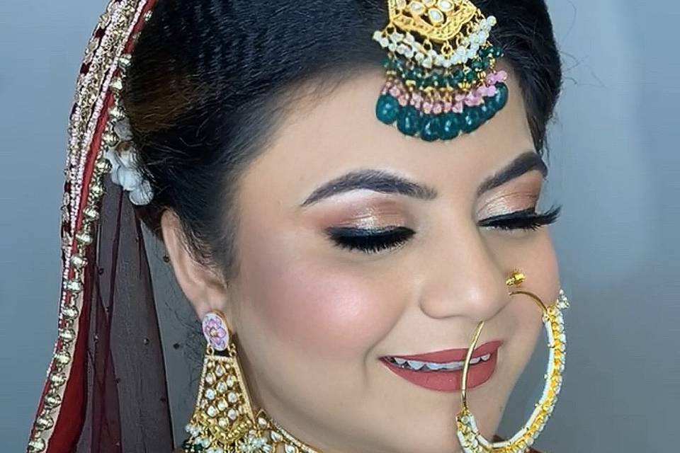 Bridal makeup